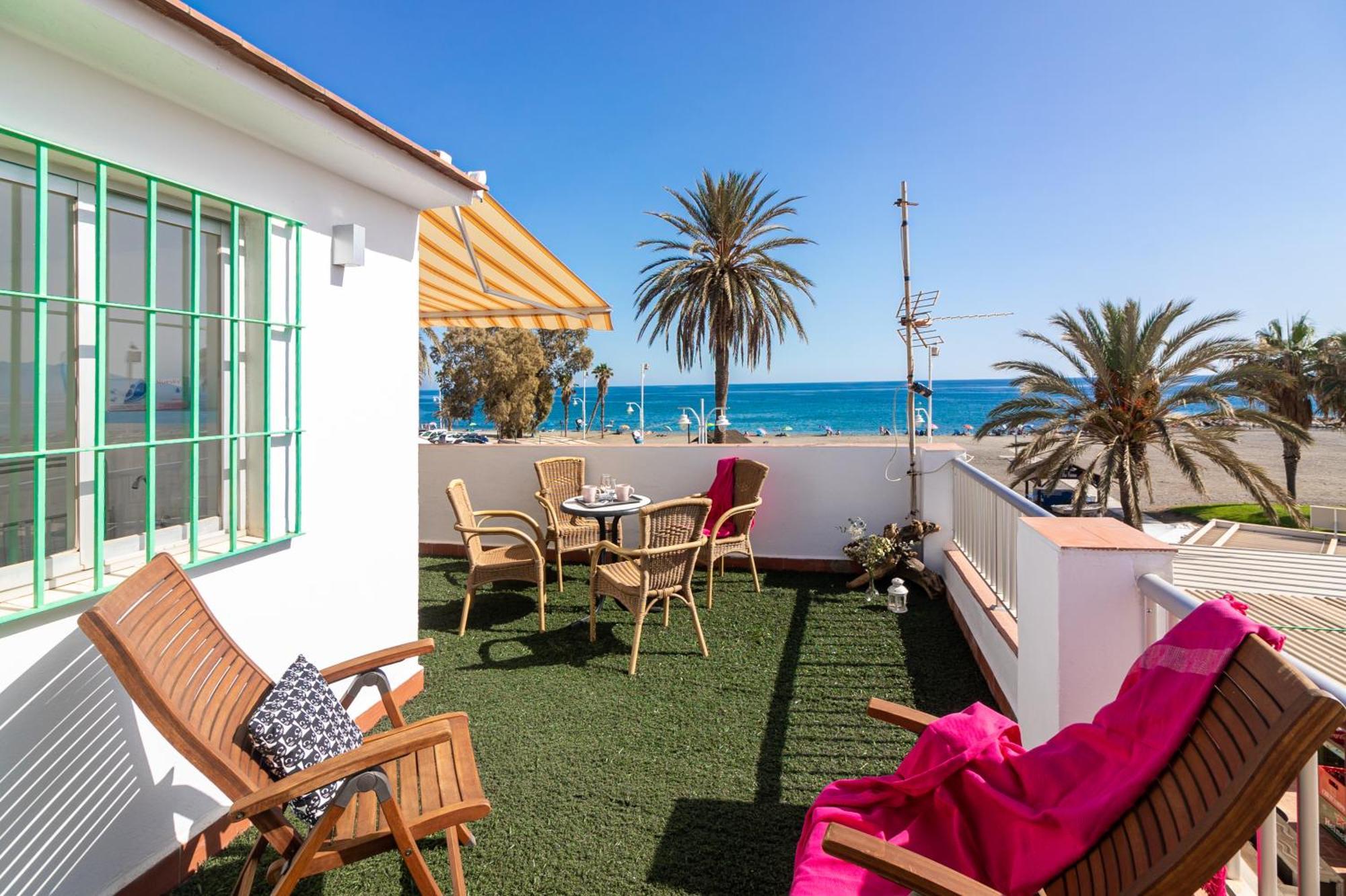 Sea & Wave Al Rolo Beach Apartment 马拉加 外观 照片